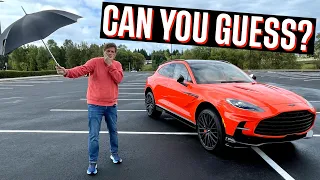 This 2025 Aston Martin DBX Has $100,000 In Options. You Won’t Believe How Much This Umbrella Costs!