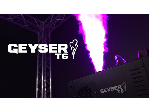 Product video thumbnail for Chauvet Geyser T6 Pyrotechnic FX Style Fog Machine