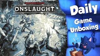 Dungeons & Dragons Onslaught - Daily Game Unboxing