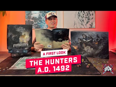 Hunters A.D. 1492 a first look at this epic adventure board game set in medieval postapo Europe