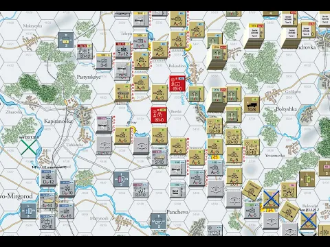 Opening moves in 'Konev Springs the Trap! The 2nd Ukrainian Front Attacks' - Scen 1 from JoV