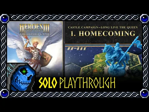 Solo Playthrough | Heroes of Might & Magic III: The Board Game - Homecoming Castle Campaign Scenario