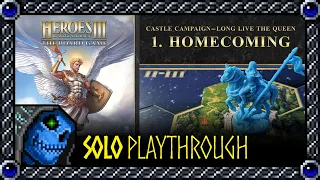 Solo Playthrough | Heroes of Might & Magic III: The Board Game - Homecoming Castle Campaign Scenario