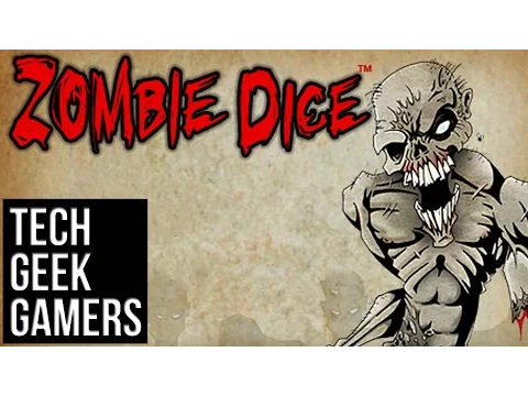 Tech Geek Gamers Play and Teach Zombie Dice