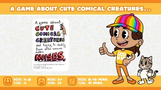The Cardboard Kid - 337: A game about Cute Comical Creatures and trying to identify them...