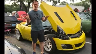 Why you SHOULD NOT race this Saturn Sky! Toyota 2JZ POWERED - Raiti's Rides