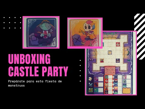 CASTLE PARTY | Unboxing | Juego de Mesa DEVIR