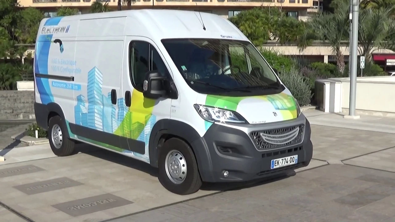 EVER Monaco : L'utilitaire électrique Electron II présenté par Gruau