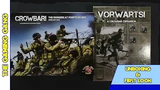 Unboxing Crowbar! The Rangers at Pointe Du Hoc and Vorwarts!