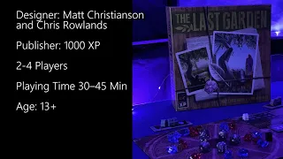 In Store! The Last Garden