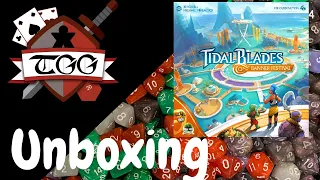Tidal Blades Banner Festival Board Game Unboxing