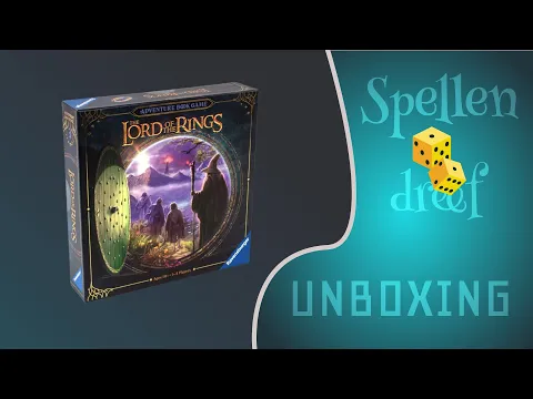 The Lord of the Rings Adventure Book Game UNBOXING (NL)