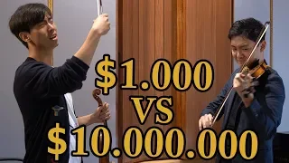 $1000 vs $10,000,000 Violin