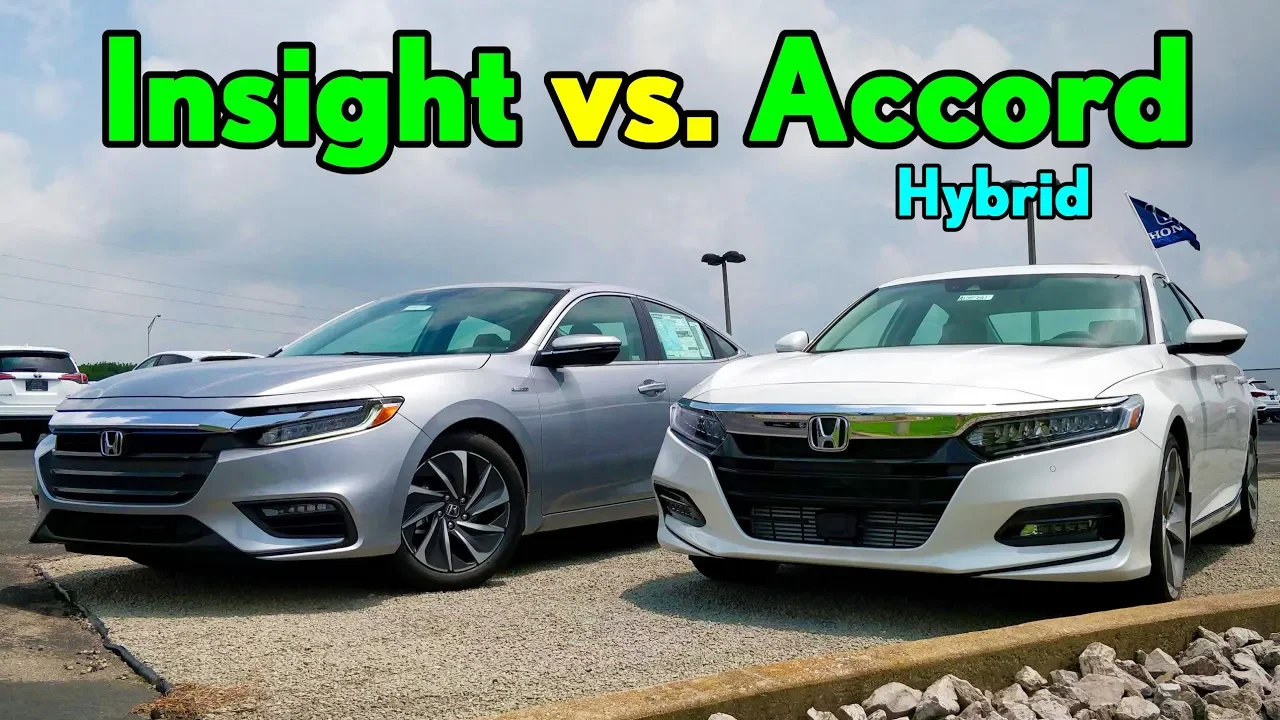 Best $30K Honda Hybrid -- 2019 Honda Insight vs. Honda Accord Hybrid: Comparison