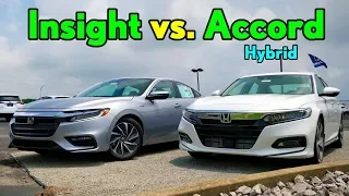 Best $30K Honda Hybrid -- 2019 Honda Insight vs. Honda Accord Hybrid: Comparison