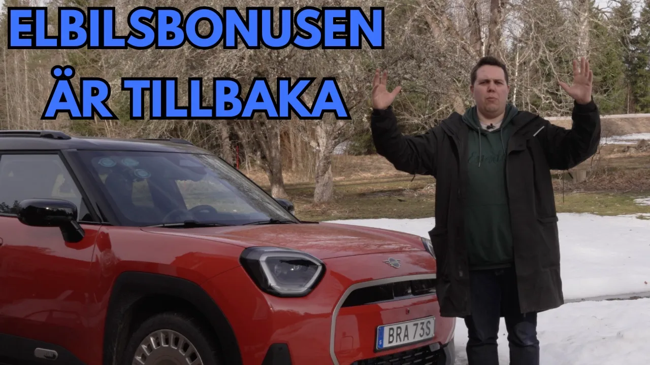 Nu återinförs elbilsbonusen i Sverige men bara om du tjänar tillräckligt dåligt