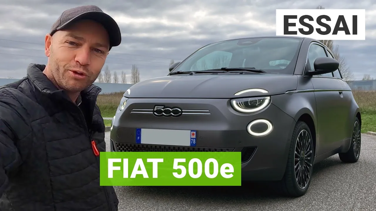 Essai Fiat 500e 42 kWh : elle a tout pour plaire !