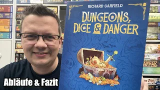 Dungeon, Dice & Danger (alea / Ravensburger) - Roll & Write Spiele aber warum ab 12 Jahre?