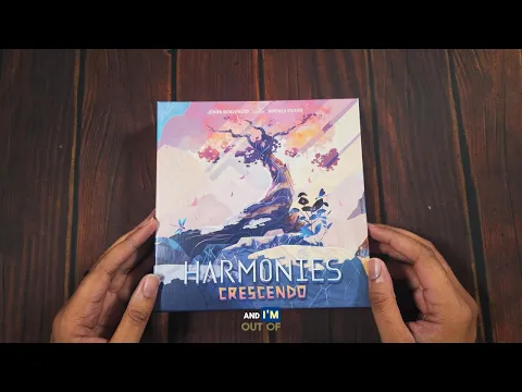 Unboxing Harmonies: Crescendo! #BoardGames #Unboxing