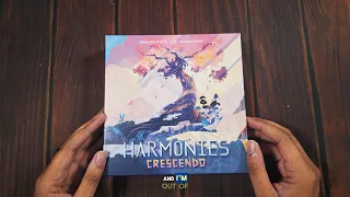 Unboxing Harmonies: Crescendo! #BoardGames #Unboxing
