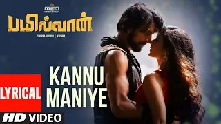 Kannu Maniye - Lyrical | Bailwaan Tamil | Kichcha Sudeepa | Krishna | Arjun Janya