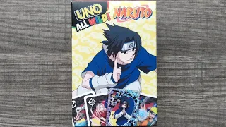McDonald's UNO All Wild! Naruto Card Game 2026 McDonald’s Mini
