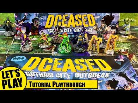 DCEASED Gotham City Outbreak | Solo Playthrough Mission 0 Tutorial Riots in Gotham City