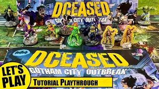 DCEASED Gotham City Outbreak | Solo Playthrough Mission 0 Tutorial Riots in Gotham City