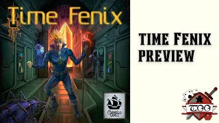 Time Fenix Board Game Preview. A fun solo game!