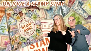 { Règles Et Partie } ON JOUE À STAMP SWAP | Jeu De Société | Stonemaier Games