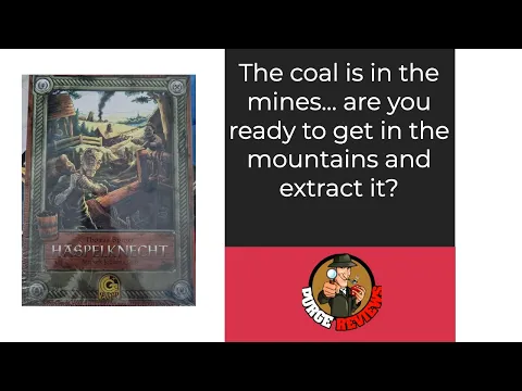 The Purge: # 3879 Haspelknecht: The Story of Early Coal Mining: A heavy Euro that didn't speak to me....this is so rare!