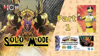Goldar's Revenge – Part 1 – Solo Mode – Scenario 8 Power Rangers Heroes of the Grid