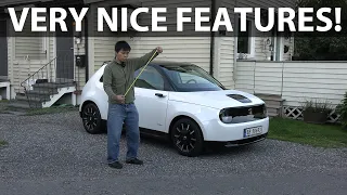 Honda e interior, space and features