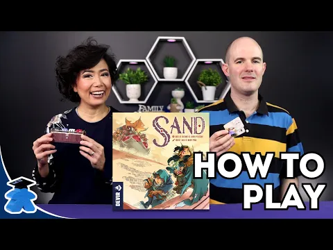 Sand - How to Play Board Game. A euro pick up and deliver goodness.🏖️🐛