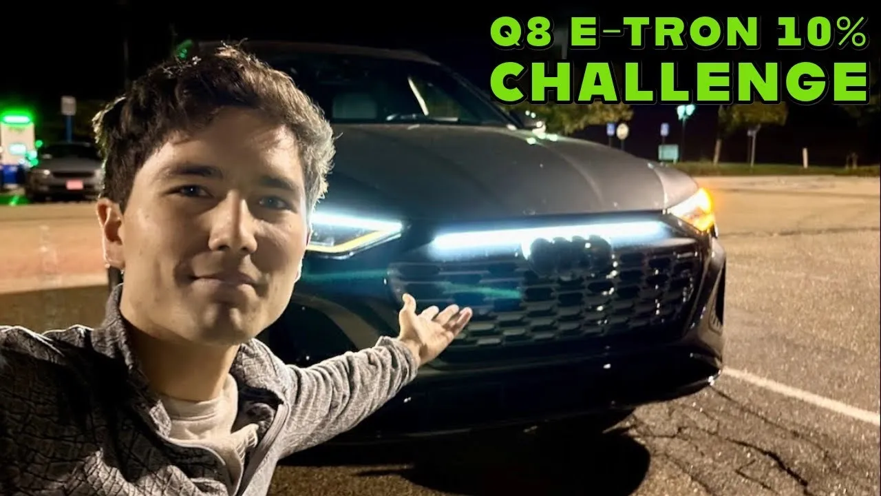 Audi Q8 e-tron Takes On The 10% Challenge To Find Out If This Electric SUV Is A Good Road Tripper