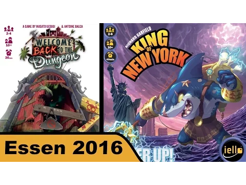 Hunter & Cron - Welcome Back to the Dungeon - Livestream SPIEL 2016