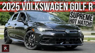 The 2025 Volkswagen Golf R Black Edition Is A Dark & Sinister Supreme AWD Hot Hatch