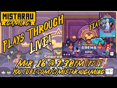 Mista Rau Gaming LIVE! Disney Sorcerer's Arena: Epic Alliances