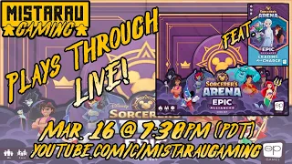 Mista Rau Gaming LIVE! Disney Sorcerer's Arena: Epic Alliances