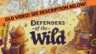 Defenders of the Wild Board Game | Sponsored Tutorial