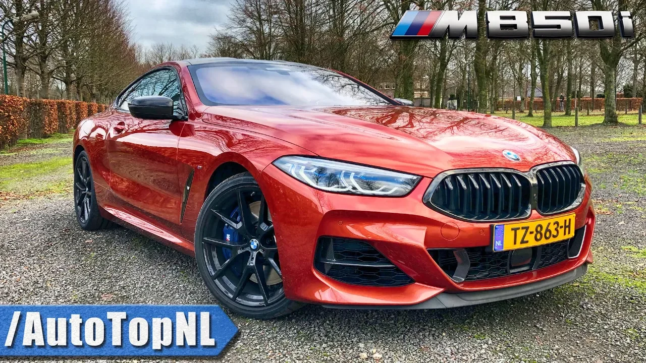 BMW M850i Coupe Review by AutoTopNL (English Subtitles)