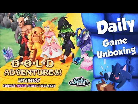 Puzzle Strike II: Bold Adventures! - Daily Game Unboxing