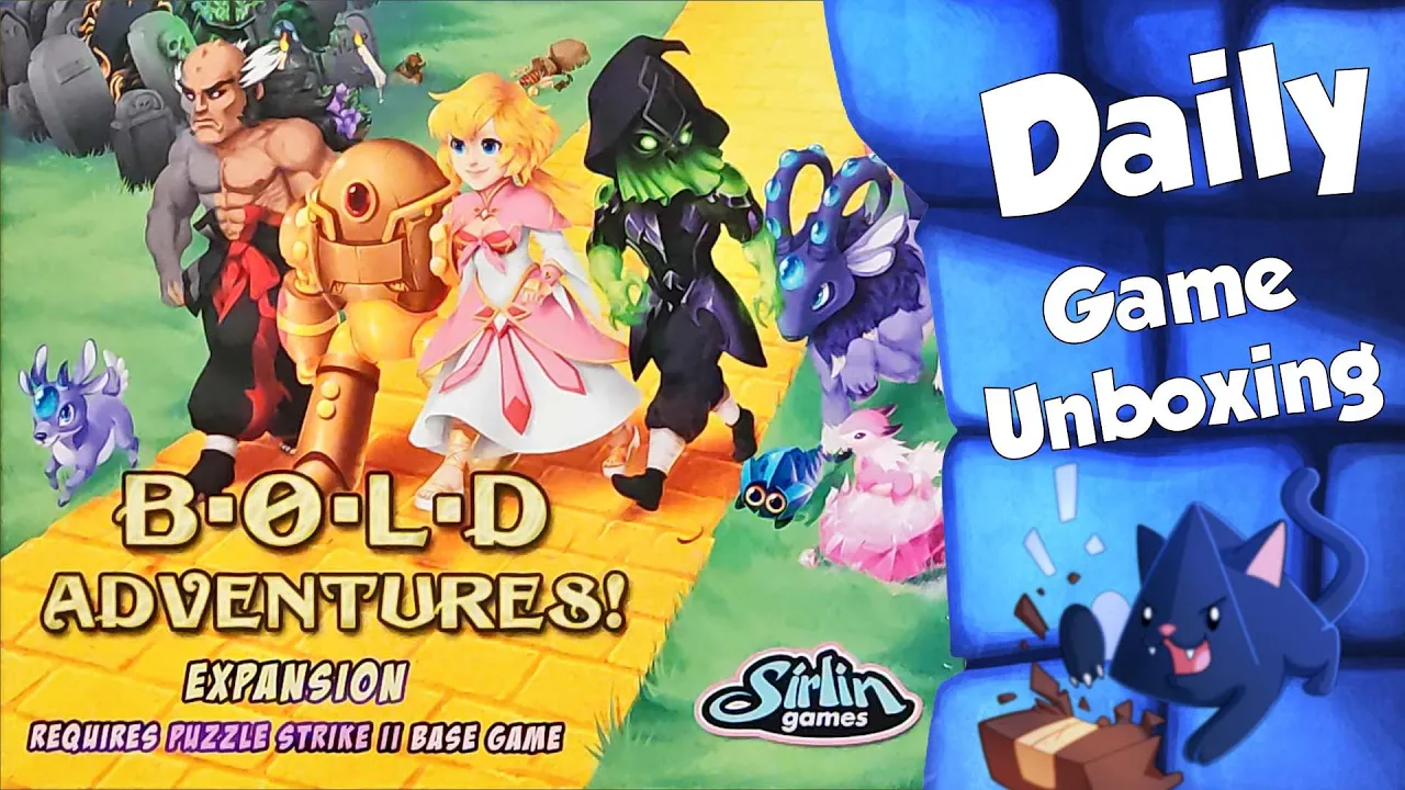 Puzzle Strike II: Bold Adventures! - Daily Game Unboxing