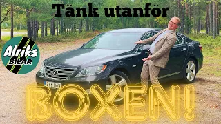 Livet med gammal V8-lyxbil! "Tänk utanför boxen!"