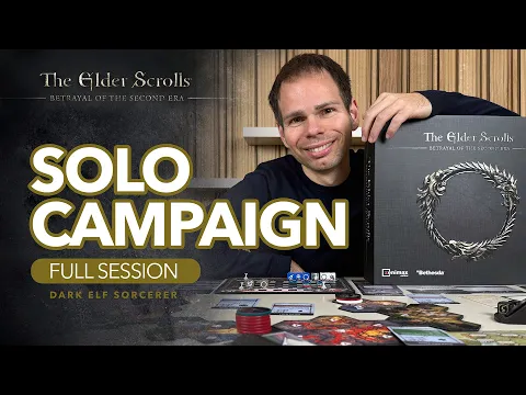 Elder Scrolls Solo Campaign Playthrough: Dark Elf Sorcerer | Betrayal Of The Second Era