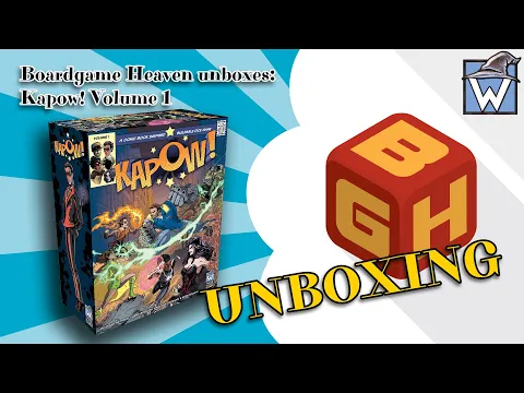 Boardgame Heaven Unboxing 200: Kapow! Volume 1 (Wise Wizard Games)