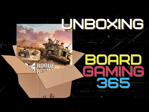 SAS: Rogue Regiment - Unboxing - Board Gaming 365
