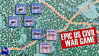 The Rock of Chickamauaga Overview & Giveaway! | Board Wargame | US Civil War | Flying Pig Games
