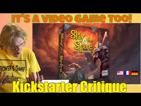 Slay the Spire: The Board Game - Kickstarter Critique Review