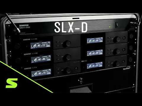 Product video thumbnail for Shure SLXD24D/SM58 H55 Dual Wireless System with SM58 Microphone Capsule - H55 Band